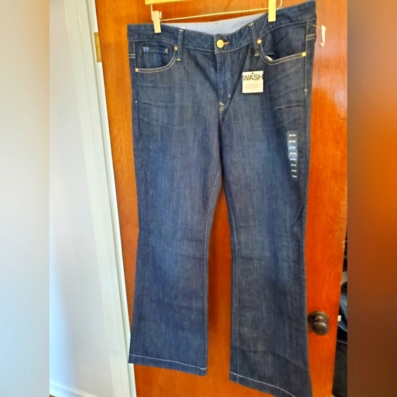 GAP Denim - NWT Gap Jeans Long and Lean 16R Dark Wash